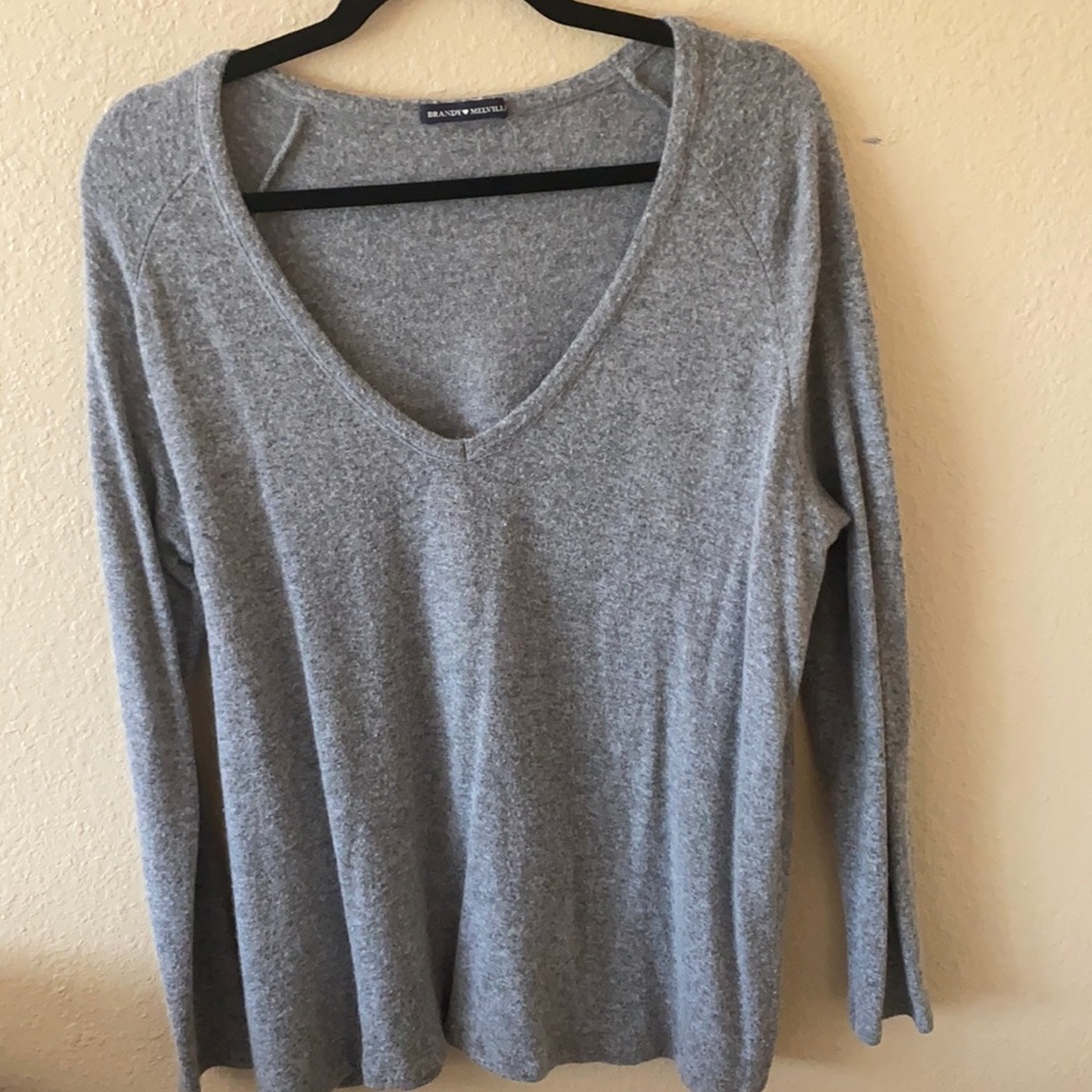 Brandy Melville grey sweater